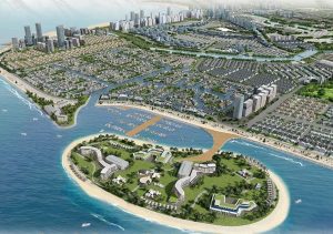 Proyek Strategis Nasional Renovasi Pantai Kenjeran Surabaya, Waterfront Land