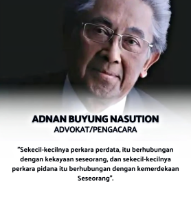 Perjuangan Tanpa Kompromi : Warisan Adnan Buyung Nasution Dalam Dunia Hukum