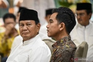 Antarafoto prabowo dan gibran hadiri buka puasa bersama partai golkar 290324 ebp 09