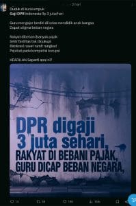 Polemik Kenaikan Gaji DPR.