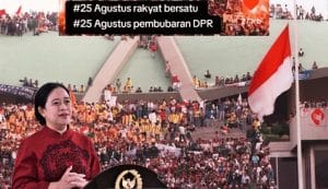 Seruan Aksi Demonstrasi Massal di DPR RI pada 25