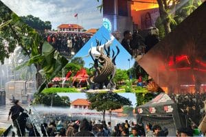 Aksi Demonstrasi 3 September di Surabaya