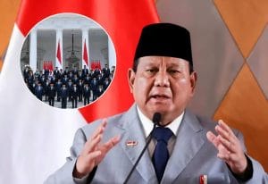 Presiden Prabowo Umumkan Reshuffle
