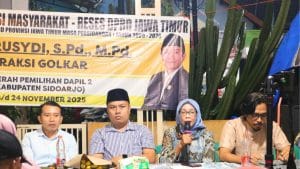 Adam Rusydi Serap Aspirasi di Tulangan: Dorong Grand Design Penanganan Banjir hingga Integrasi Panen Petani 