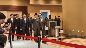 Prabowo Hadiri Indonesia Economic Outlook 2026 di Wisma Danantara