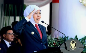 Pimpin Upacara Hari Lahir Pancasila, Khofifah Ajak Masyarakat Hidupkan Nilai Nilai Pancasila