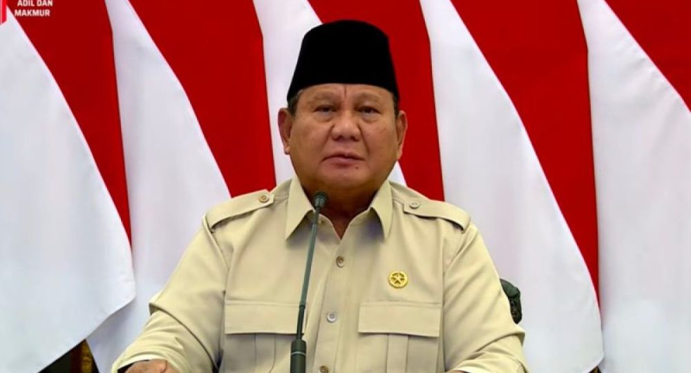 Dari Istana Secara Virtual, Prabowo Resmikan Proyek Infrastruktur TNI-Polri untuk Masyarakat