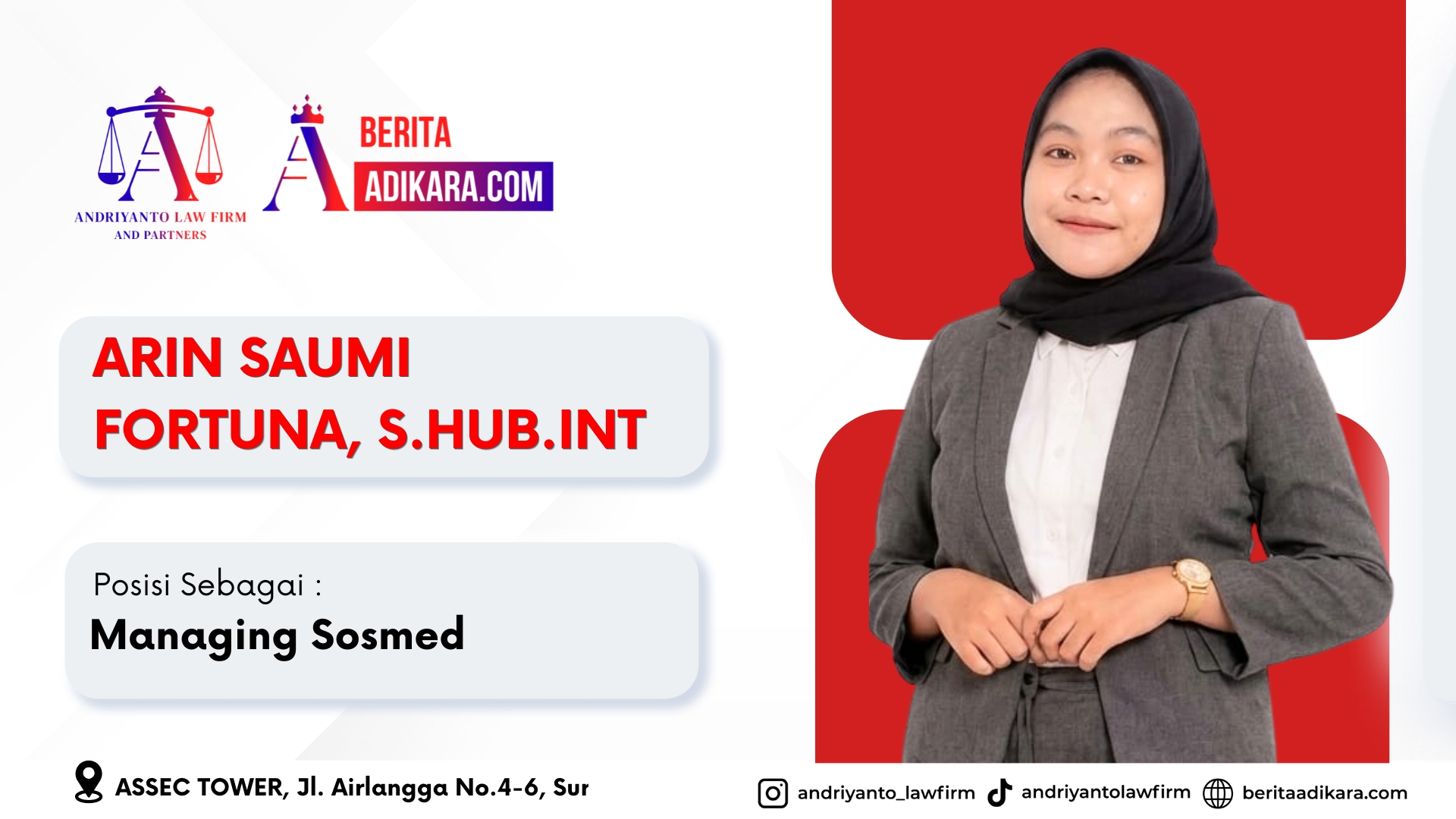 ARIN SAUMI FORTUNA, S.HUB.INT