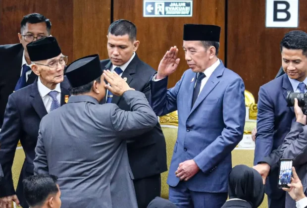 Jokowi dan Ma’ruf Amin Hadiri Sidang Tahunan MPR 2026
