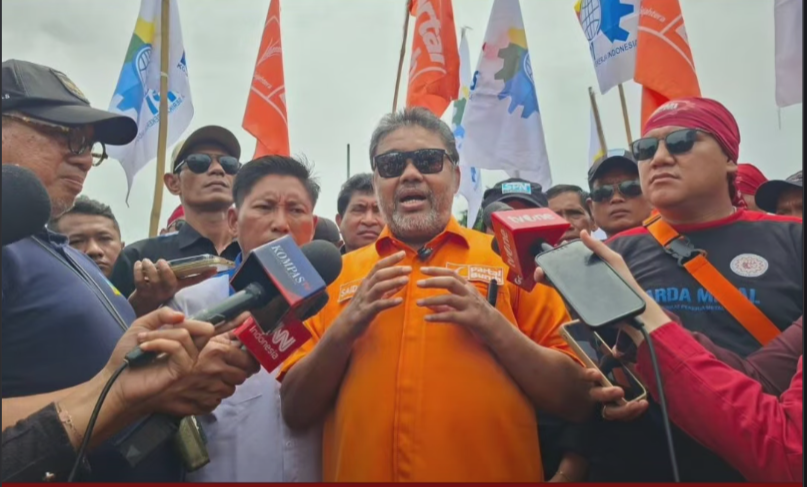 Serikat Buruh Desak Pencabutan Tiga Aturan Turunan Omnibus Law Didepan Pimpinan DPR