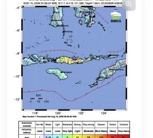 Gempa Dahsyat Flores Guncang NTT, Korban Jiwa Bertambah dan Ribuan Warga Masih Bertahan di Pengungsian