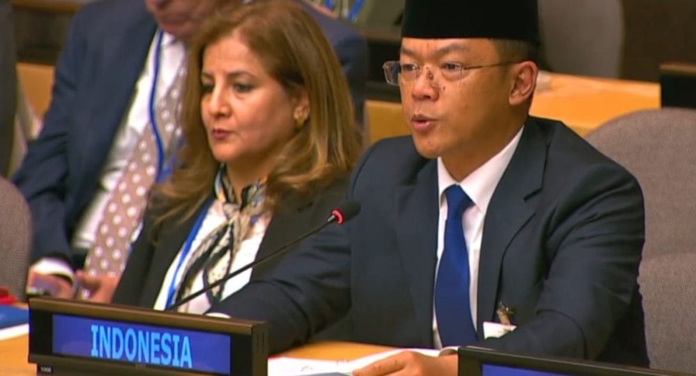 Dari Markas PBB, Menlu Sugiono Dorong Negara yang Belum Akui Palestina Segera Bertindak