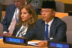 Dari Markas PBB, Menlu Sugiono Dorong Negara yang Belum Akui Palestina Segera Bertindak