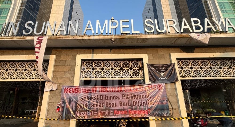 Rektor Mundur, Aksi Mahasiswa UINSA Surabaya Berlanjut Kawal Delapan Tuntutan