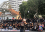 Demo di Grahadi Surabaya, Massa Tuntut Evaluasi Prabowo-Gibran dan Tuntaskan Karhutla